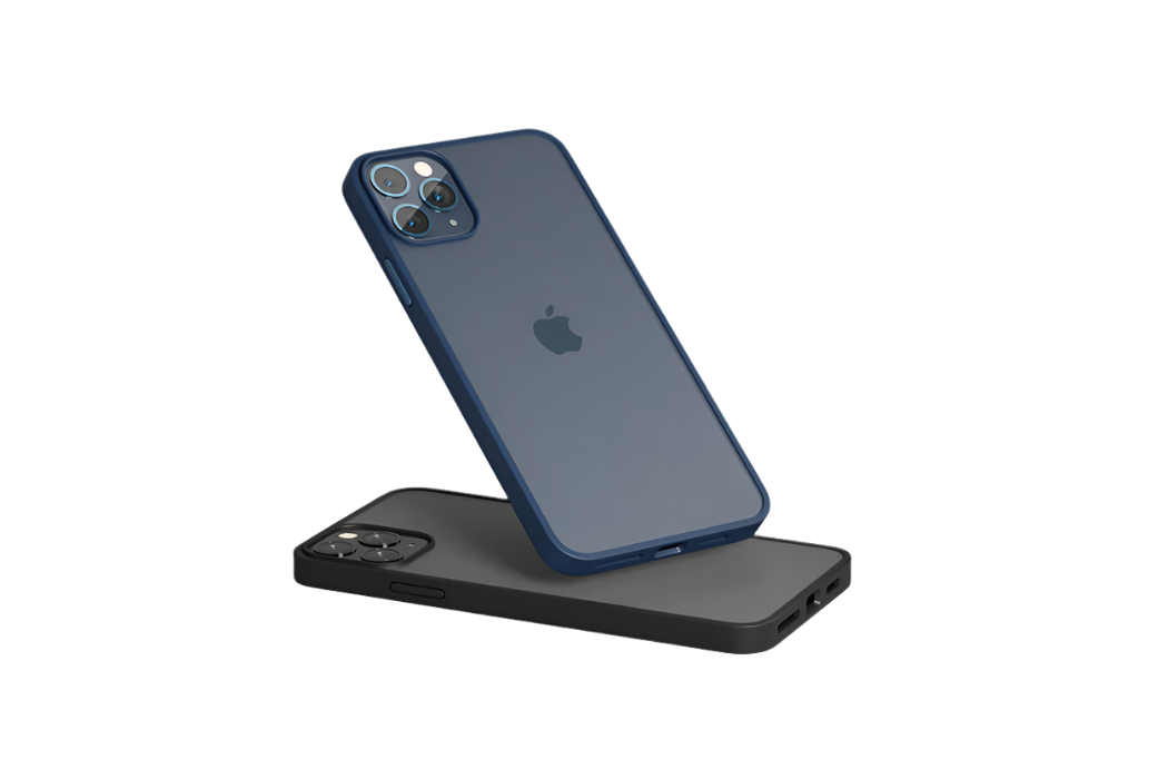 Peel Super Thin iPhone Case in Midnight Blue, sleek design, minimalist protection.
