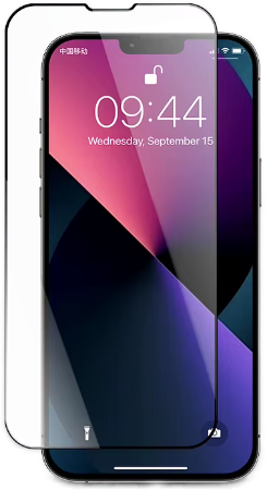 Ultra-thin, clear Peel screen protector for iPhone, showcasing sleek design and precise fit.