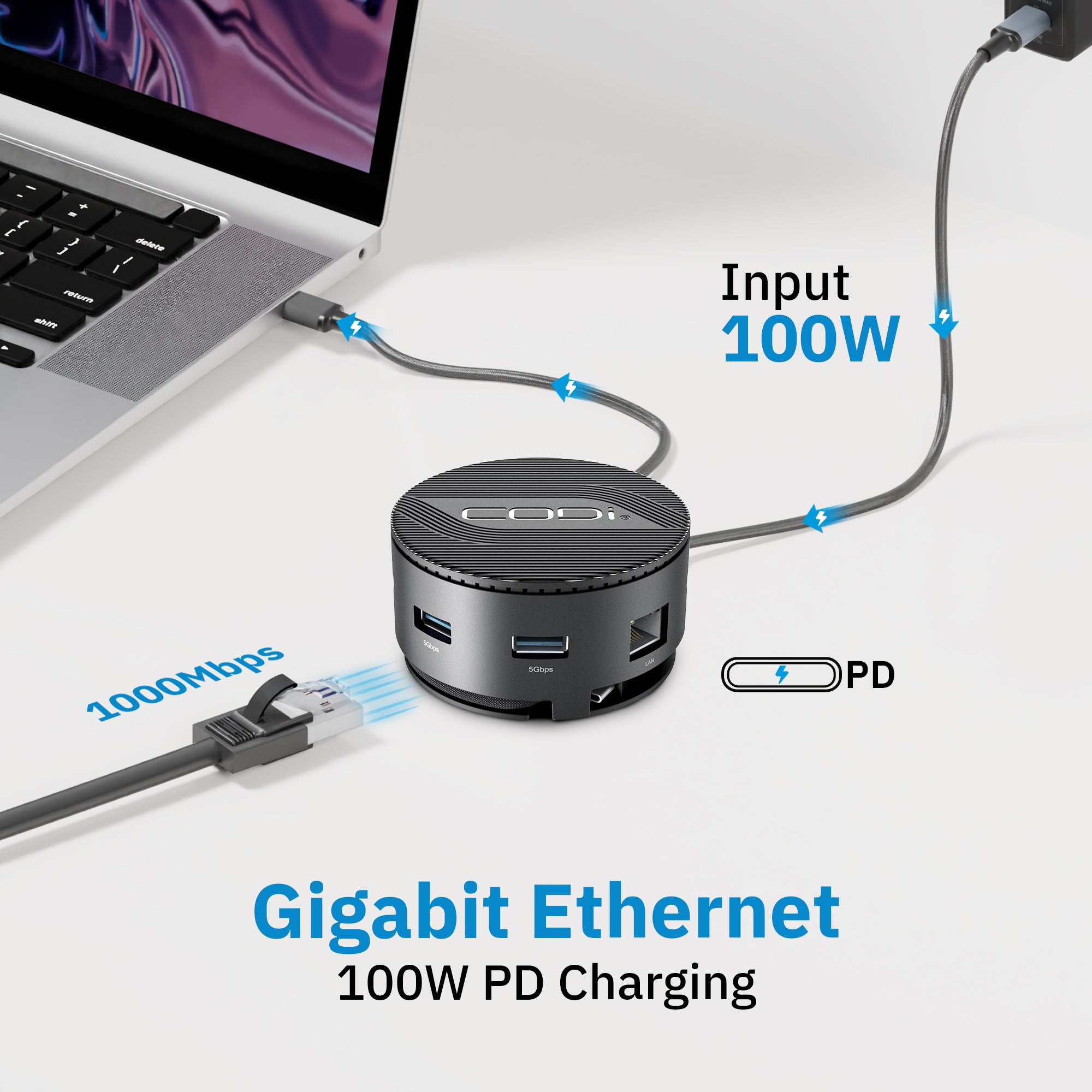 Enhance Productivity with CentroM3 Multi-Port USB-C Docking
