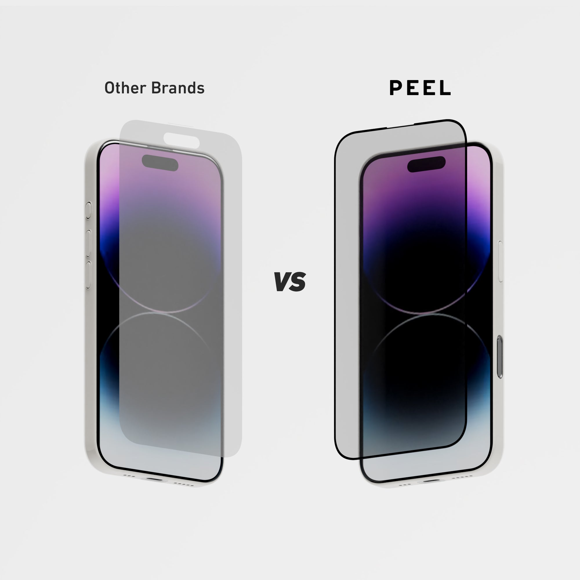 iPhone 15 Peel Glass Screen Protector