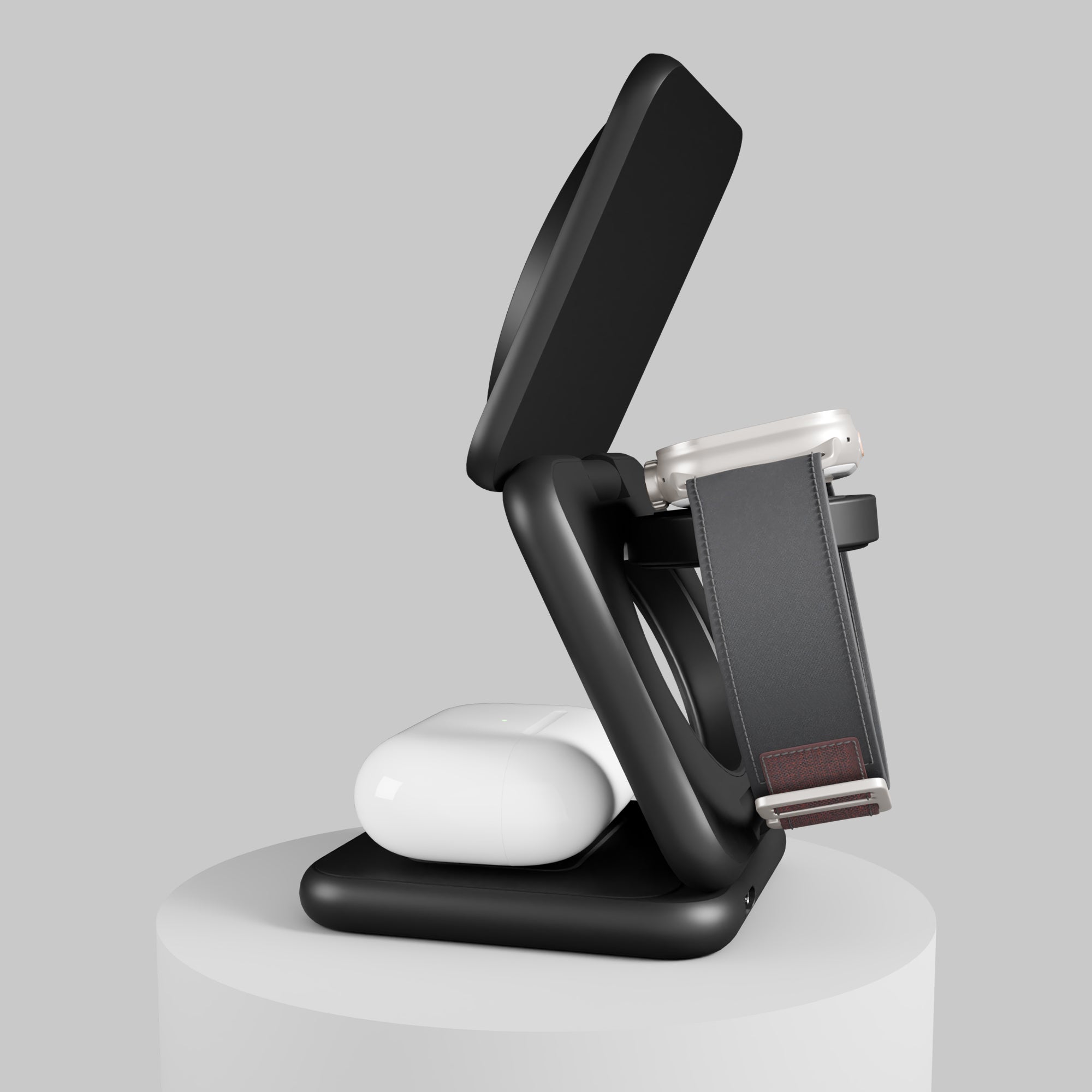 Qi2 3-in-1 Folding Wireless Charging Stand