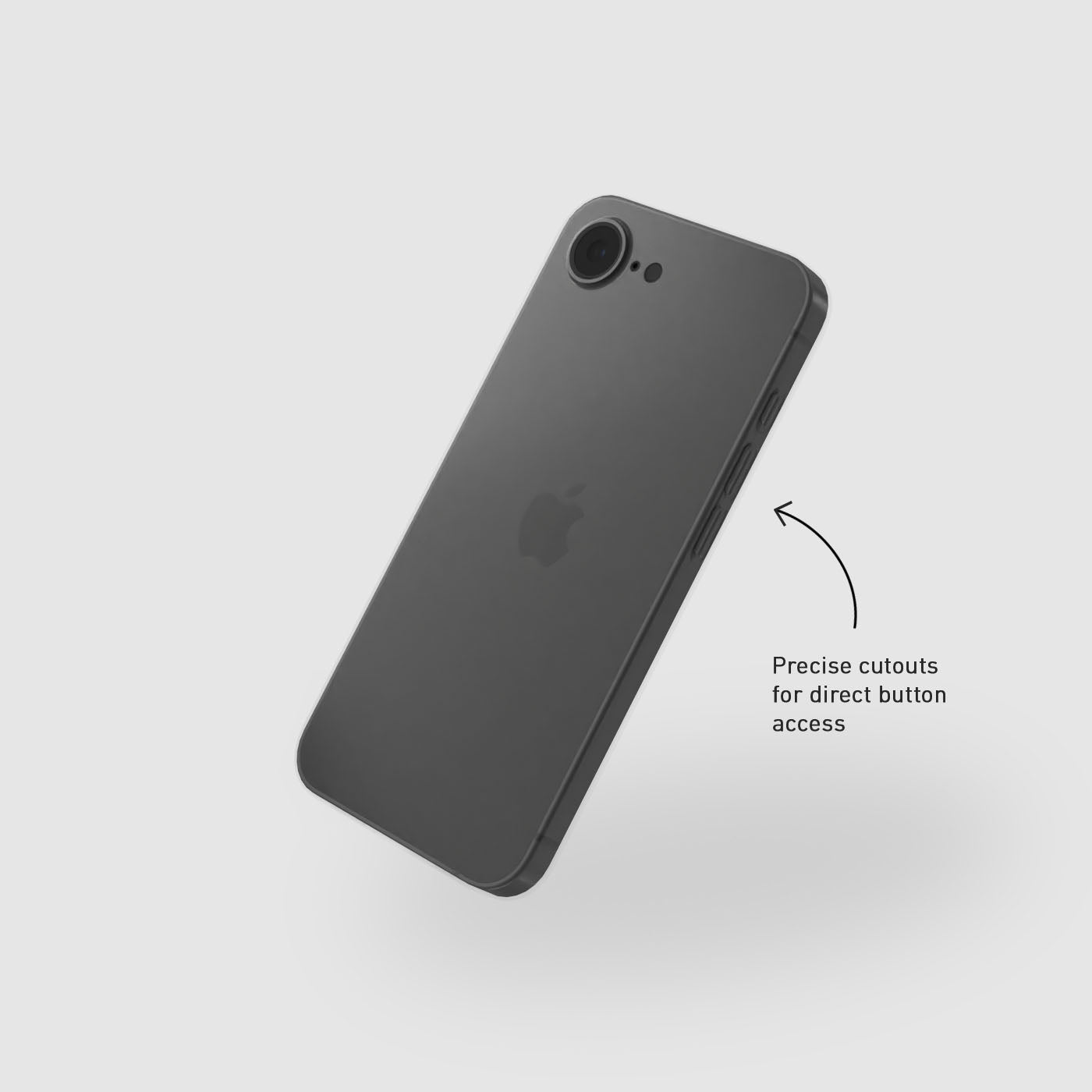 Peel Super Thin iPhone 16e Phone Case - World's Thinnest Phone Case at 0.02in Thin Clear Peel Super Thin iPhone 16e Phone Case - World's Thinnest Phone Case at 0.02in Thin Clear