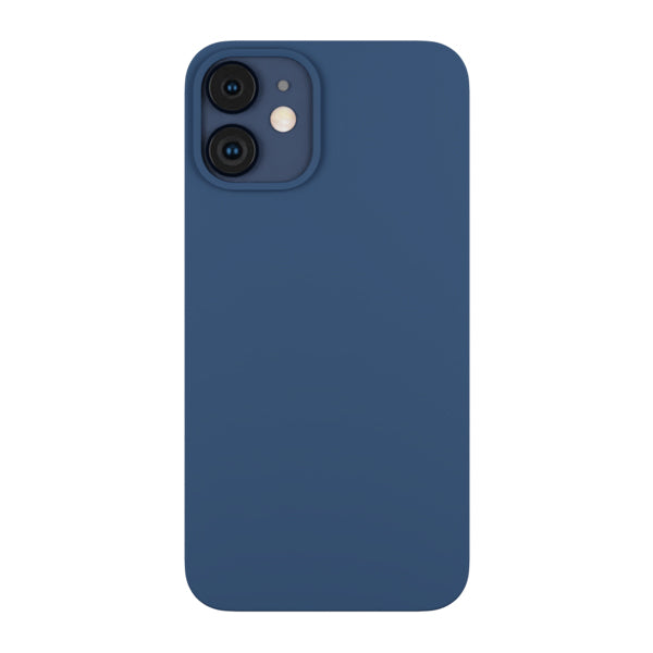 totallee Thin iPhone 12 Mini Case, Thinnest Cover Ultra Slim Minimal - for iPhone 12 Mini (2020) (Navy Blue)